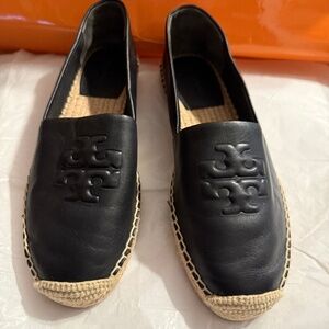 Tory Burch Everly black espadrilles